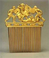 Золотий гребінь із кургану Солоха