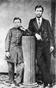 З братом Іваном, 1868 р.