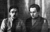 М. Хвильовий та В. Поліщук. 1925 р.