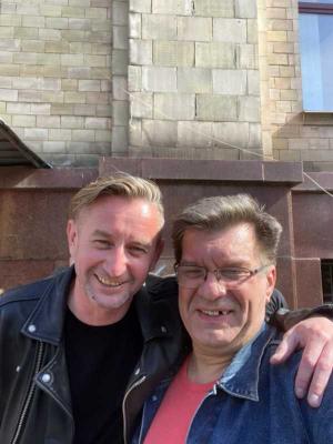 Сергій Жадан (ліворуч) і Микита Соловйов