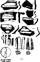 Находки на поселении у с. Петровское