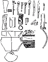 Знахідки з долівки будівлі…