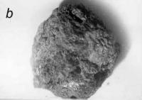 Обломок медной руды, на поверхности…