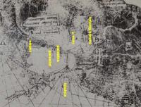 Чорне та Азовське моря на морській…