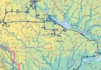 Outline map of J.Jazlowiecki's marsh…