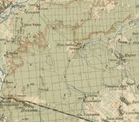 Фрагмент карти Генштабу 1927 р.