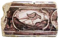 Кахля пояскова з білою поливою і…