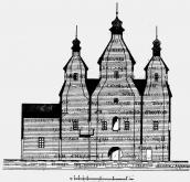 Розріз Введенської церкви в м. Трипіллі