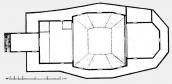 Plan of the Trinity church in Polonne