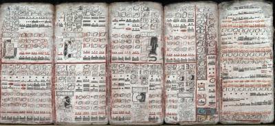 Іл. 55: Місячна таблиця Дрезденського рукопису. Іл. 55: Місячна таблиця Дрезденського…