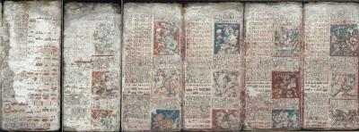 Іл. 56: Таблиця руху Венери на стор. 24 – 29 Дрезденського кодексу Іл. 56: Таблиця руху Венери на стор.…