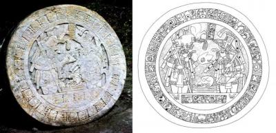 Іл. 188: “Вівтар 5” із Тікаля. Промальовка Лінди Шіле. Іл. 188: “Вівтар 5” із Тікаля.…