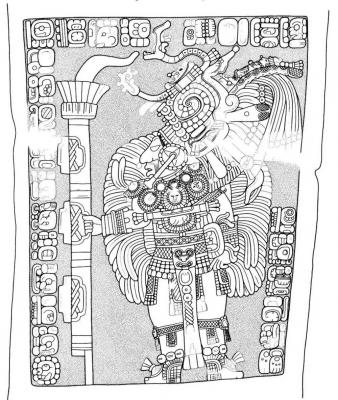 Іл. 217b: Танець із хасавом. Одвірок 33 з Йашчілана. Іл. 217b: Танець із хасавом. Одвірок…