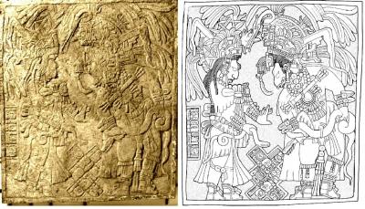 Іл. 218: Танець із змієм. Одвірок 4 з “Site R”.Промальовка Bertold Riese. Іл. 218: Танець із змієм. Одвірок 4 з…