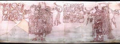 Іл. 219: Танець Йаш Пасах Чан Йопаата.Justin Kerr. MayaVase Database 3296 Іл. 219: Танець Йаш Пасах Чан…