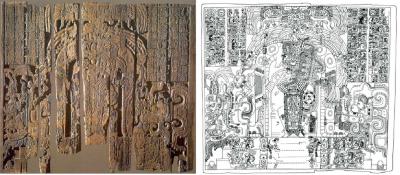 Іл. 262: Йік’ін Чан К’авііль. “Одвірок…