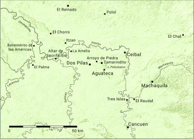 Іл. 281: Мапа регіону Ріо-Пасьон за…