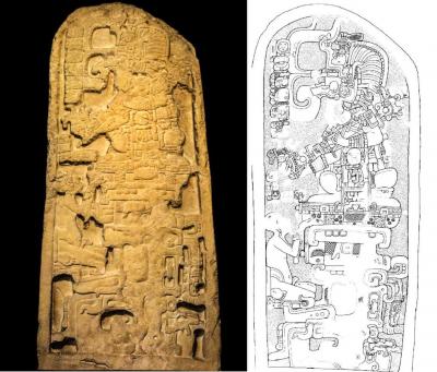 Іл. 287: К’а’к’ Тілів Чан Чаак та…