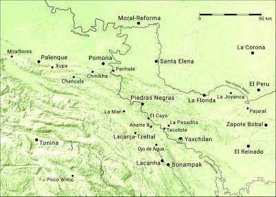 Іл. 310: Мапа басейну Усумасінти за…