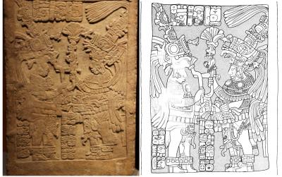 Іл. 365: Челев Чан К’ініч (праворуч)…