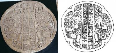 Іл. 377: Кам’яний диск із “Мотмоту”.…