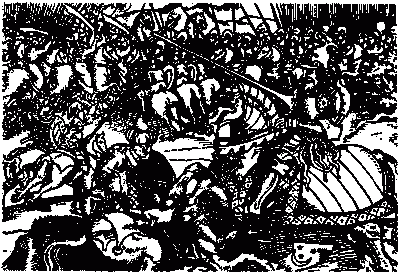 Битва християн з мусульманами із книги…