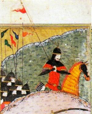 Токтамиш. Фрагмент мініатюри з…