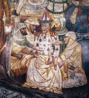 Монгольський достойник з охоронцями.…