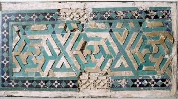 Изразцовая панель из Укека. XIV в.
