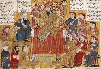 Правитель на престоле