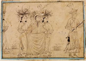 Хатунь со свитой