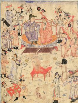 Возведение хана на престол