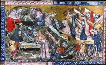 Похороны жертв чумы