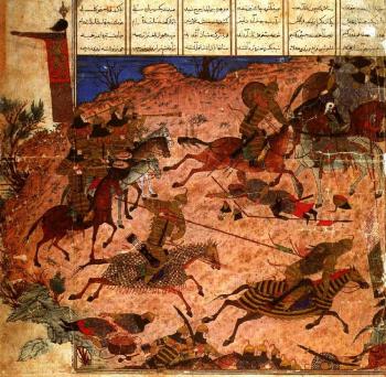 Преследование неприятеля. Миниатюра…