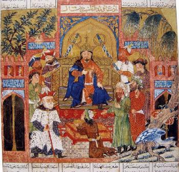 Падишах на престоле. «Шах-намэ»