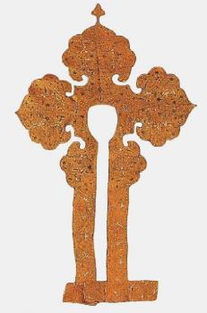 Златотканый ворот ханского халата