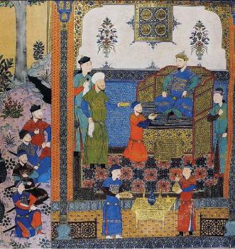 Государь с придворными