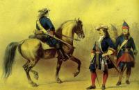 Драгуны Русской армии. Рисунок А. И.…