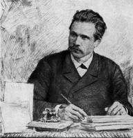 Д. И. Яворницкий. Офорт В. Мате