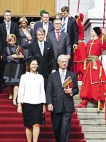 Королева Сільвія, король Карл XVI…