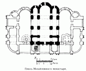 План Михайловскаго монастыря