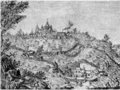 Вид Лавры по рис. 1651 г.