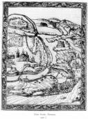 План Киева. Печерск. 1638 г.