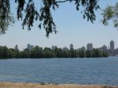 Оболонська затока –штучна розширена природна затока Оболоні (Фото Парнікоза… Оболонська затока –штучна розширена…