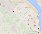 Рис. 2.3.20. Подільські церкви Х-п.п.ХІІІ ст.:1 – мурована церква по вул.… Рис. 2.3.20. Подільські церкви…