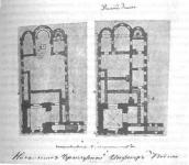 Рис. 2.5.1.12. Церква-дзвіниця Дмитра Ростовського, план за (Толочко,… Рис. 2.5.1.12. Церква-дзвіниця Дмитра…
