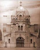 Рис. 2.5.1.15. Ввенденська церква на Рибалках, проект, за (Храми Києва, 2001) Рис. 2.5.1.15. Ввенденська церква на…