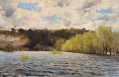 Рис. 2.5.1.129. Розлив Дніпра у Куренівки, 1907 р. Худ. С. Світославський… Рис. 2.5.1.129. Розлив Дніпра у…