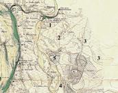 Рис. 2.5.8.2. Північний відрізок лівобережної заплави в межах суч. Києва на… Рис. 2.5.8.2. Північний відрізок…