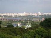 Рис. 2.5.9.18. Струмінь-спрямовуюча Видубицька дамба (зліва) та основна дамба… Рис. 2.5.9.18. Струмінь-спрямовуюча…